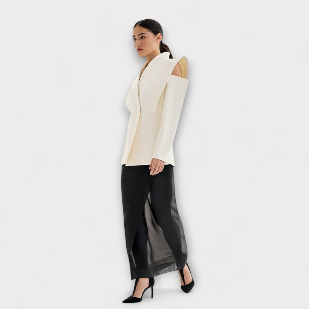Valérie - Skulpturale Jacke für die Schulter