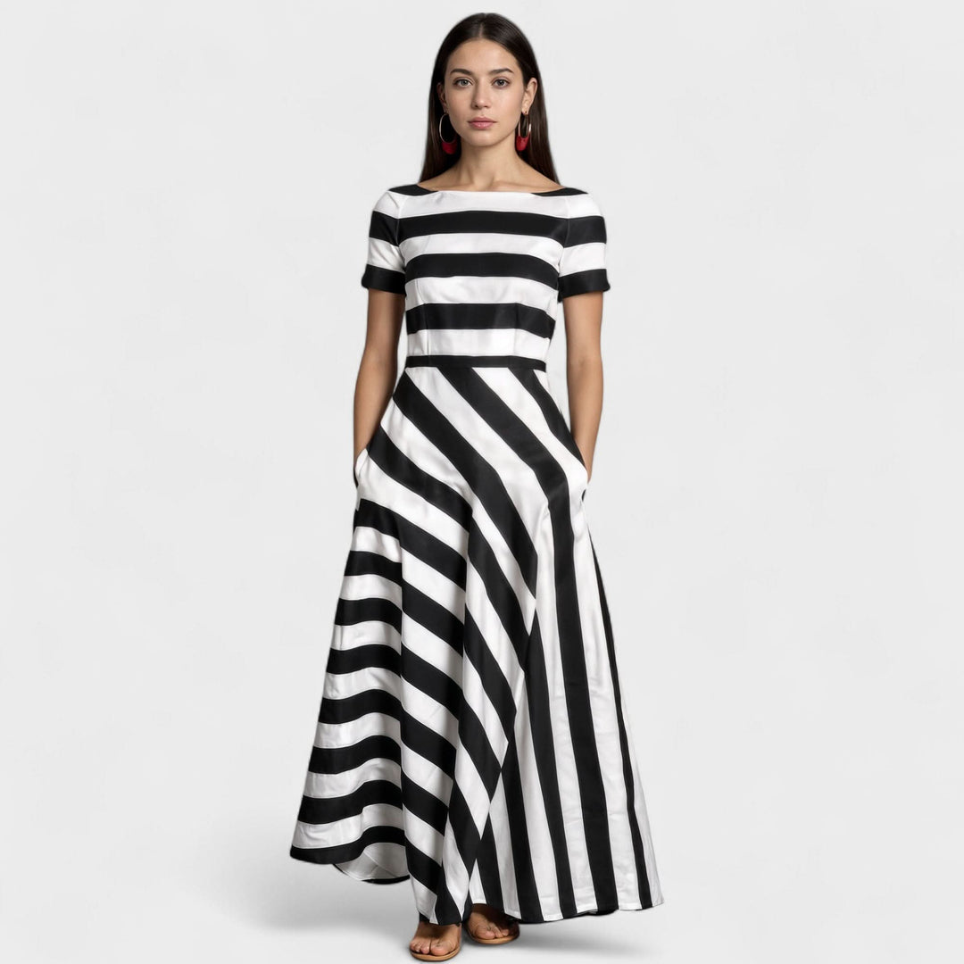 Marina – Gestreiftes Sommerkleid