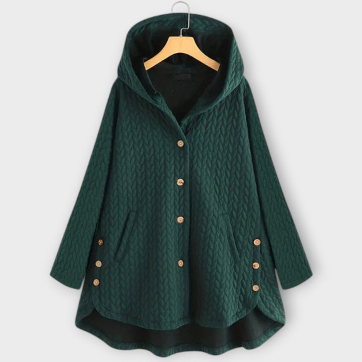 Leslie – Warme Jacke mit Knöpfen