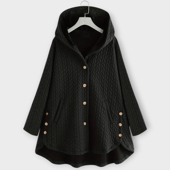 Leslie – Warme Jacke mit Knöpfen