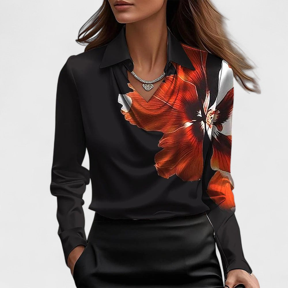 Ilona | Elegante Satinbluse
