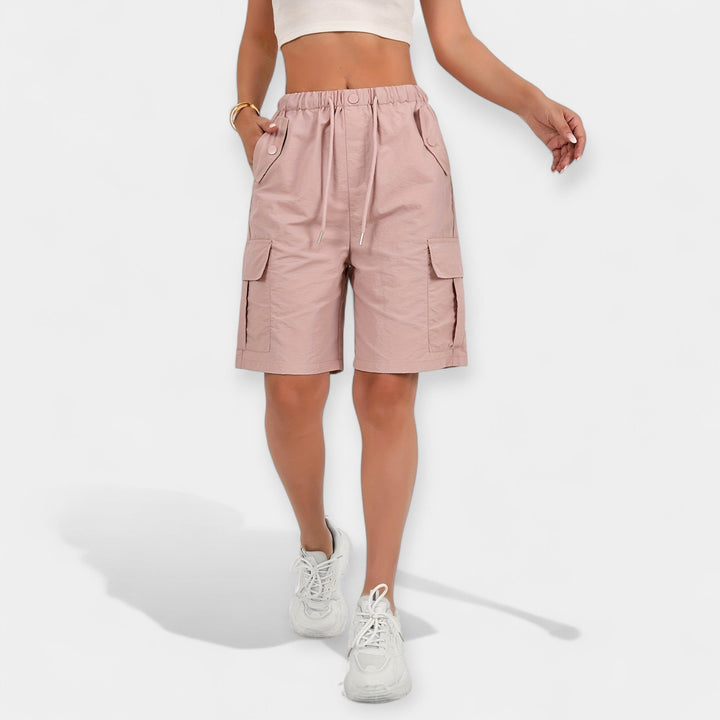 Damen Sommer Cargo Shorts