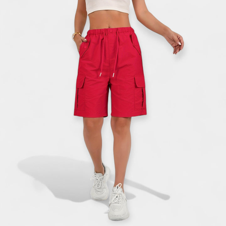 Damen Sommer Cargo Shorts