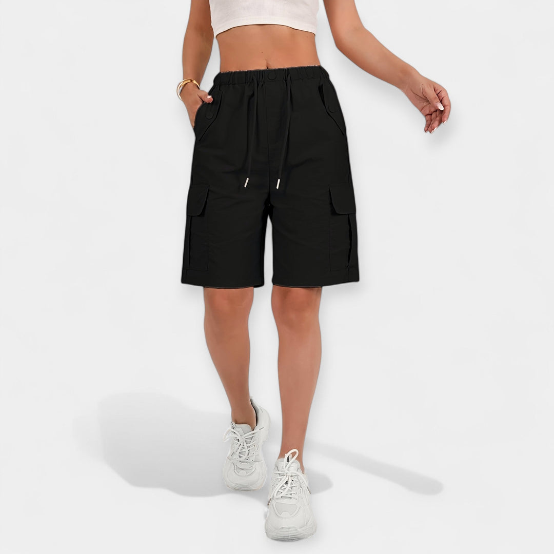 Damen Sommer Cargo Shorts