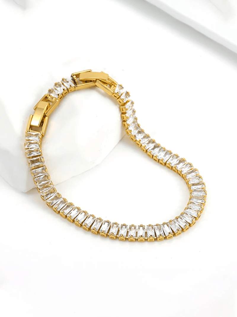 Rivière Baguette Armband
