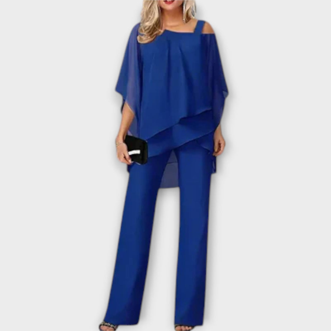 Chiffon Abendset