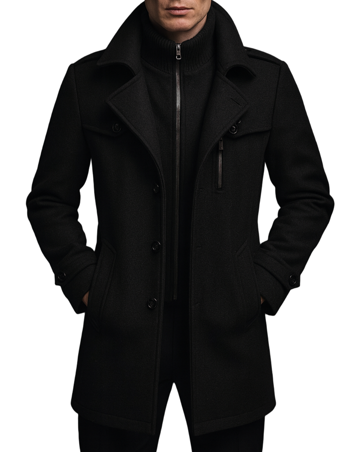 TOMMY SHELBY | Zweiteiliger Mantel für Herbst und Winter