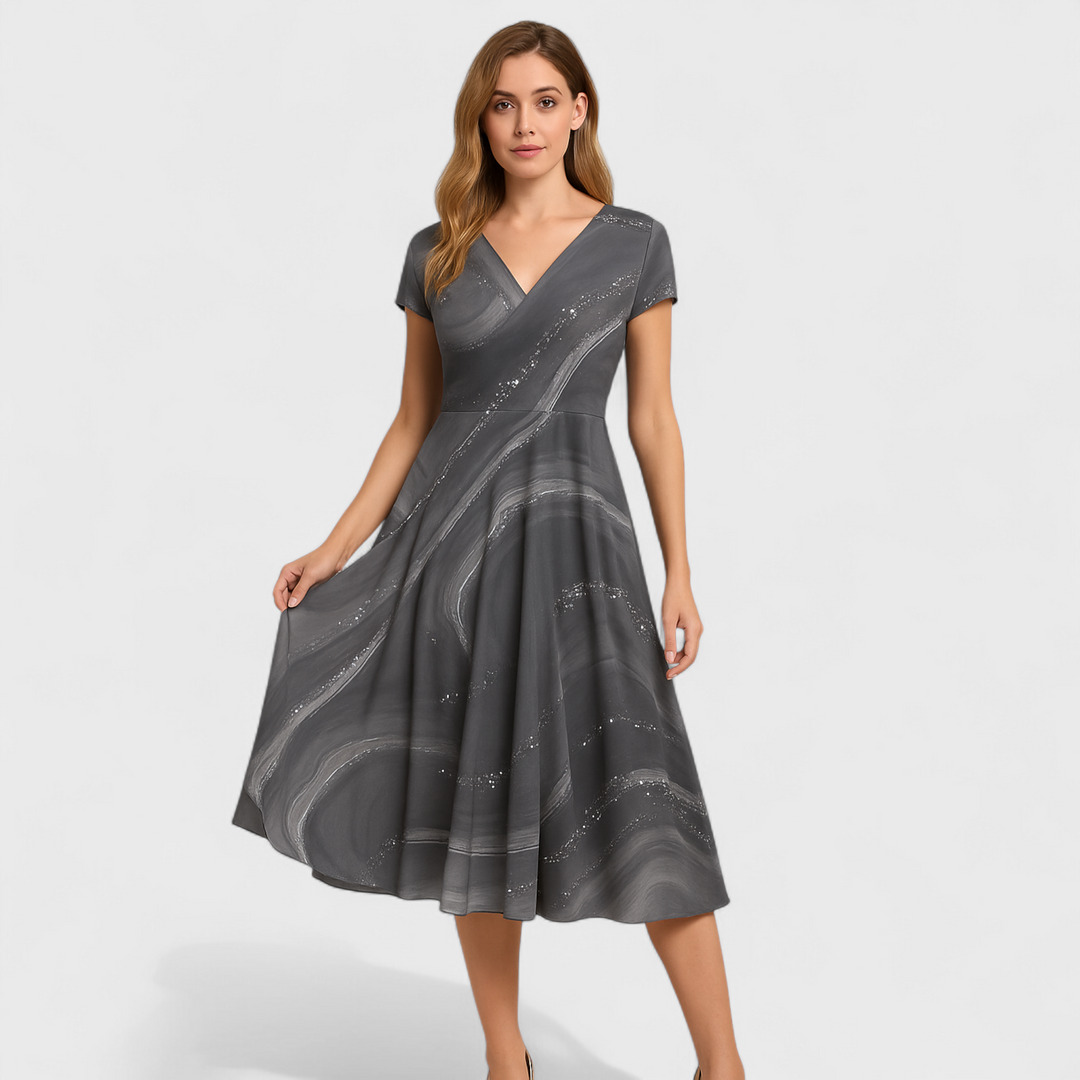 Vlasta | Sommerkleid mit kurzen Ärmeln