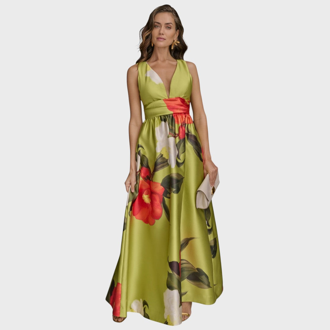 FLORAL|  Luxuriöses Blumenkleid