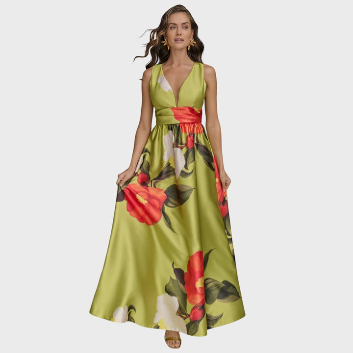 FLORAL|  Luxuriöses Blumenkleid