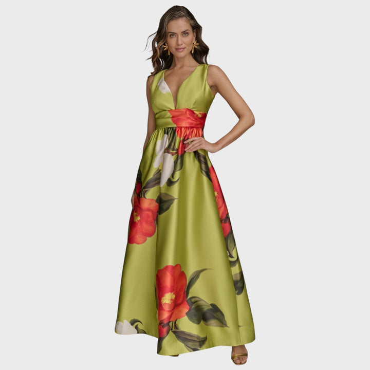 FLORAL|  Luxuriöses Blumenkleid