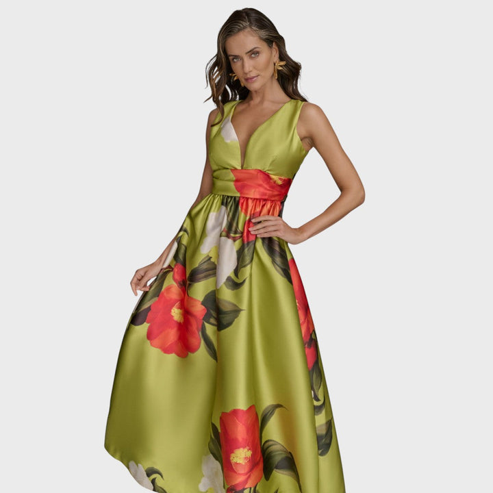 FLORAL|  Luxuriöses Blumenkleid