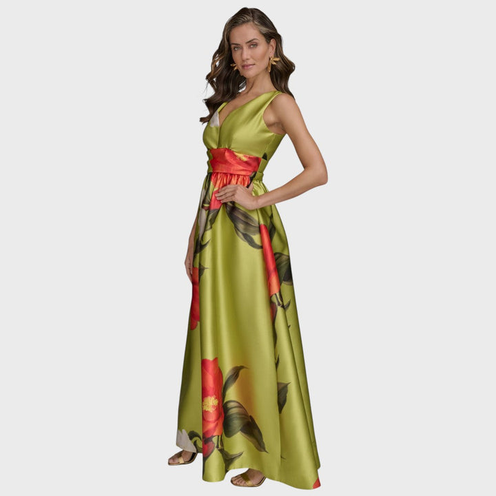 FLORAL|  Luxuriöses Blumenkleid