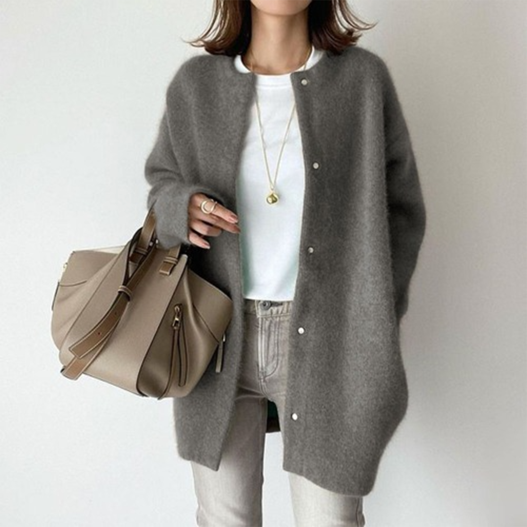 Ruperta | Eleganter Pullover mit Verschluss für Frauen