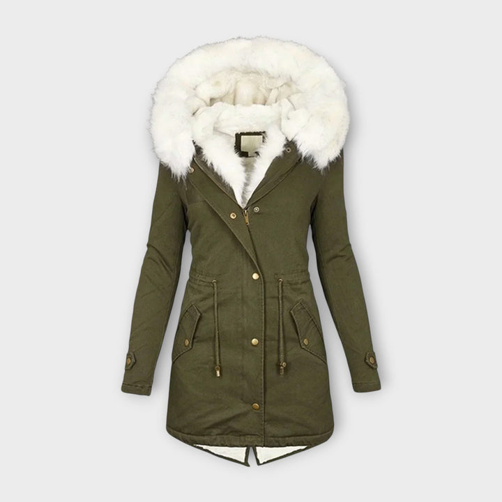 Ivara - Wasserdichte und isolierte Pelz Winterjacke