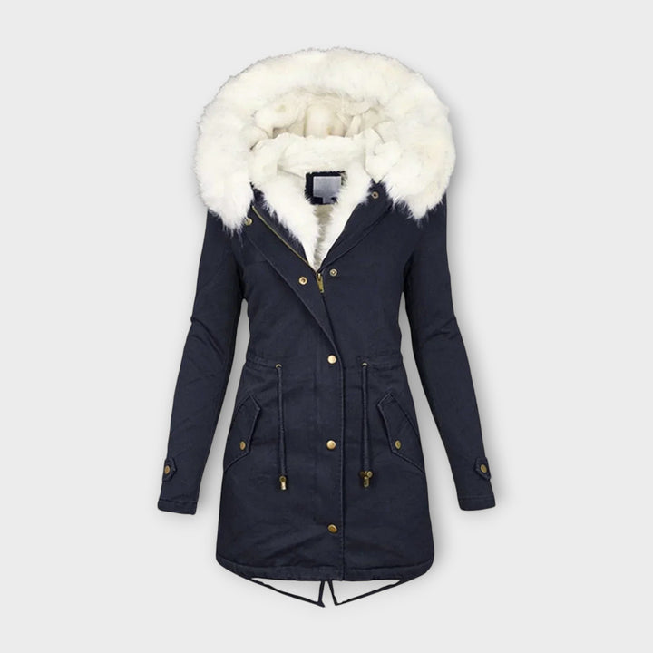 Ivara - Wasserdichte und isolierte Pelz Winterjacke