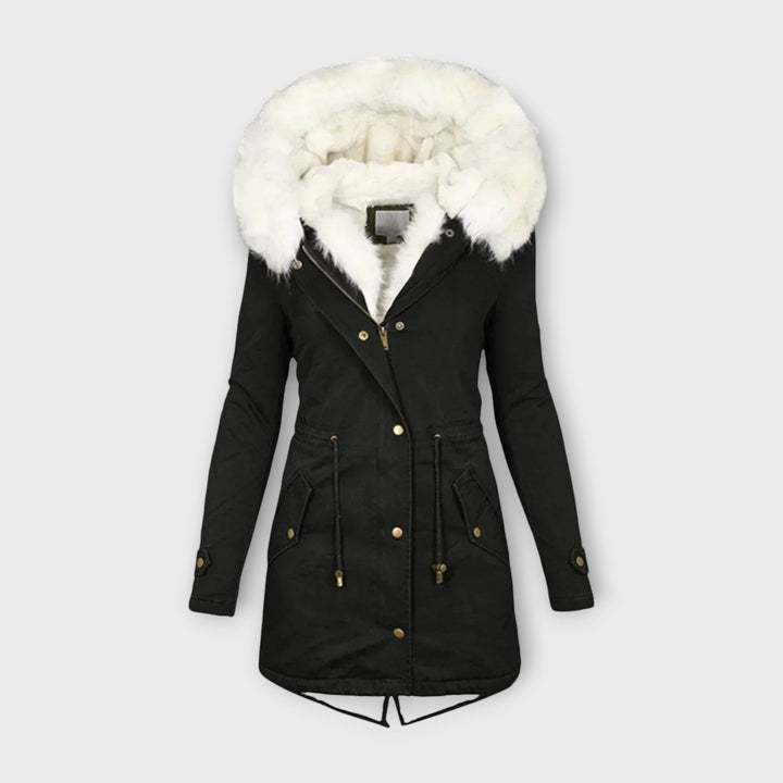 Ivara - Wasserdichte und isolierte Pelz Winterjacke