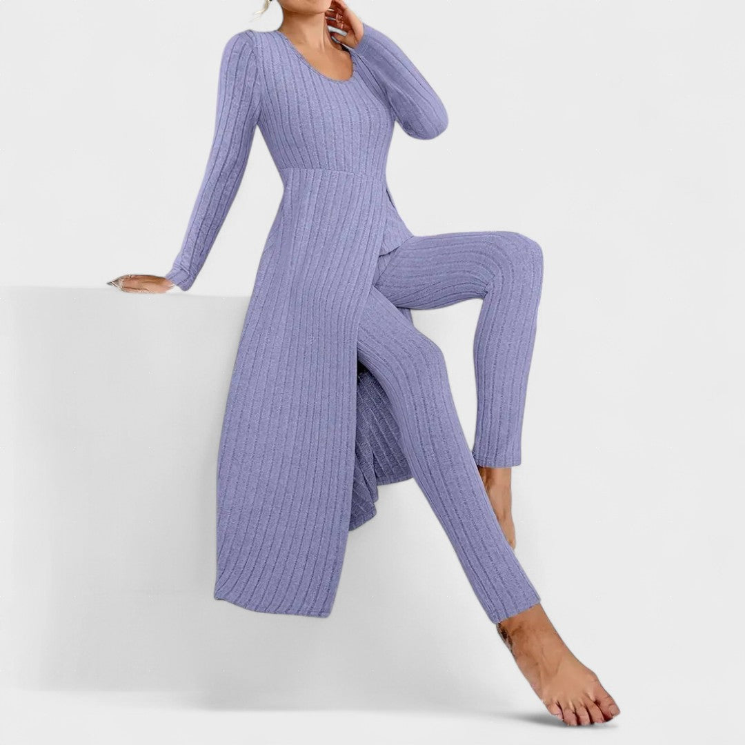 Emily | Geripptes Set