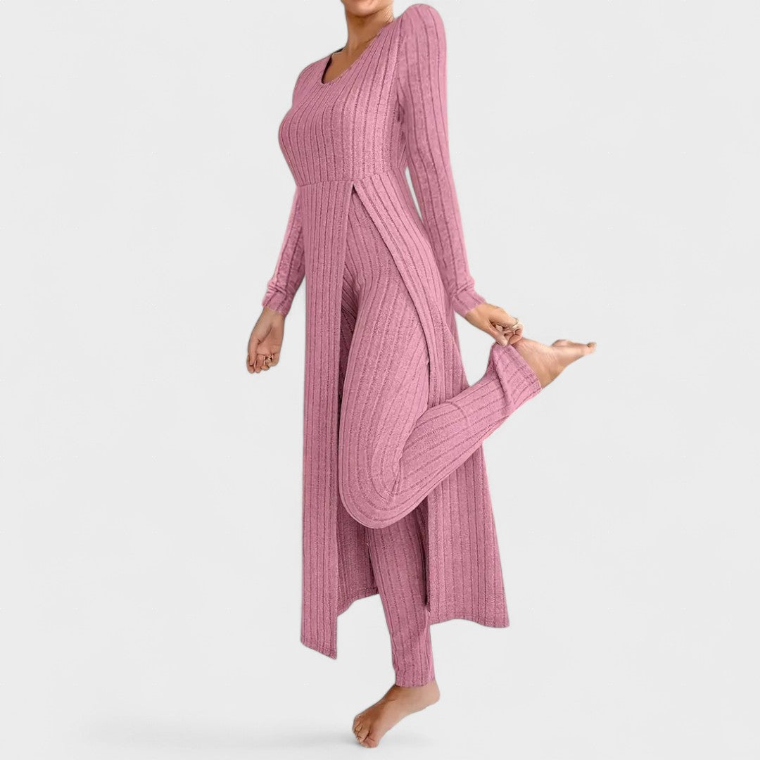 Emily | Geripptes Set