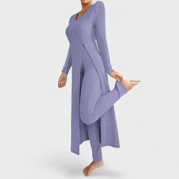 Emily | Geripptes Set