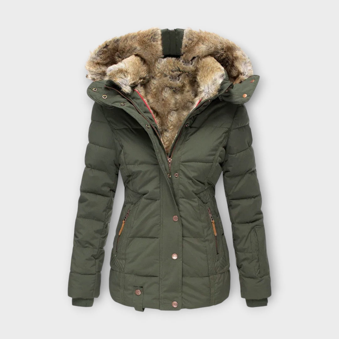 Rakel | Komfortable Jacke mit Pelz