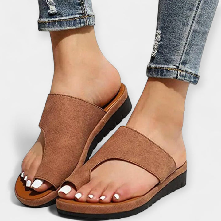 Ledersandalen für Komfort und Stil