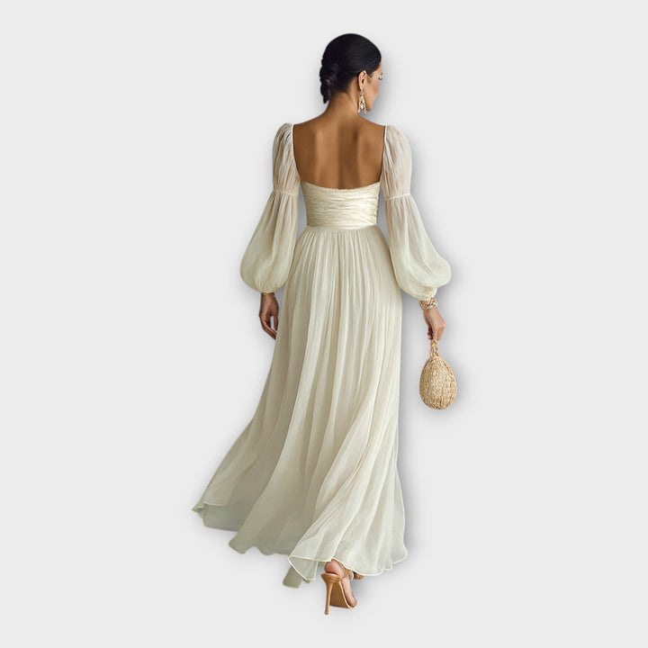 Luftige Maxikleid mit romantischem Schnitt