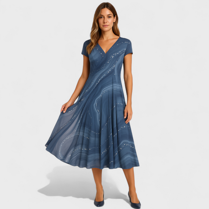 Vlasta | Sommerkleid mit kurzen Ärmeln