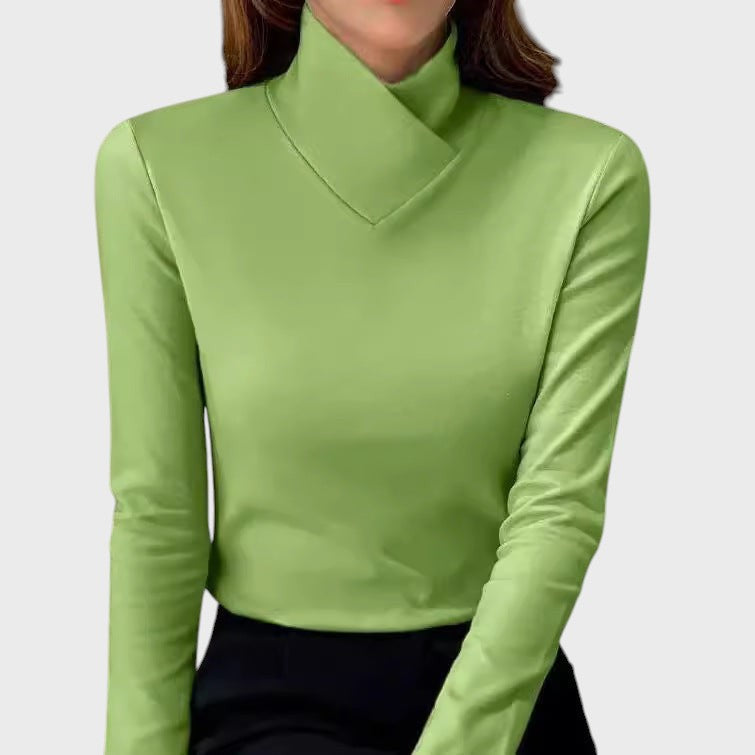 Stella | Elegantes Rollkragen-T-Shirt