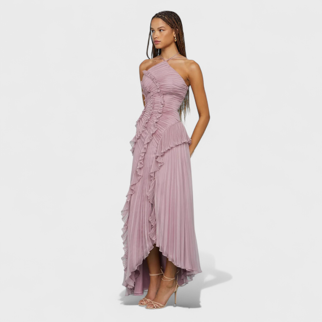 Emmeline | Kleid mit Veilchen