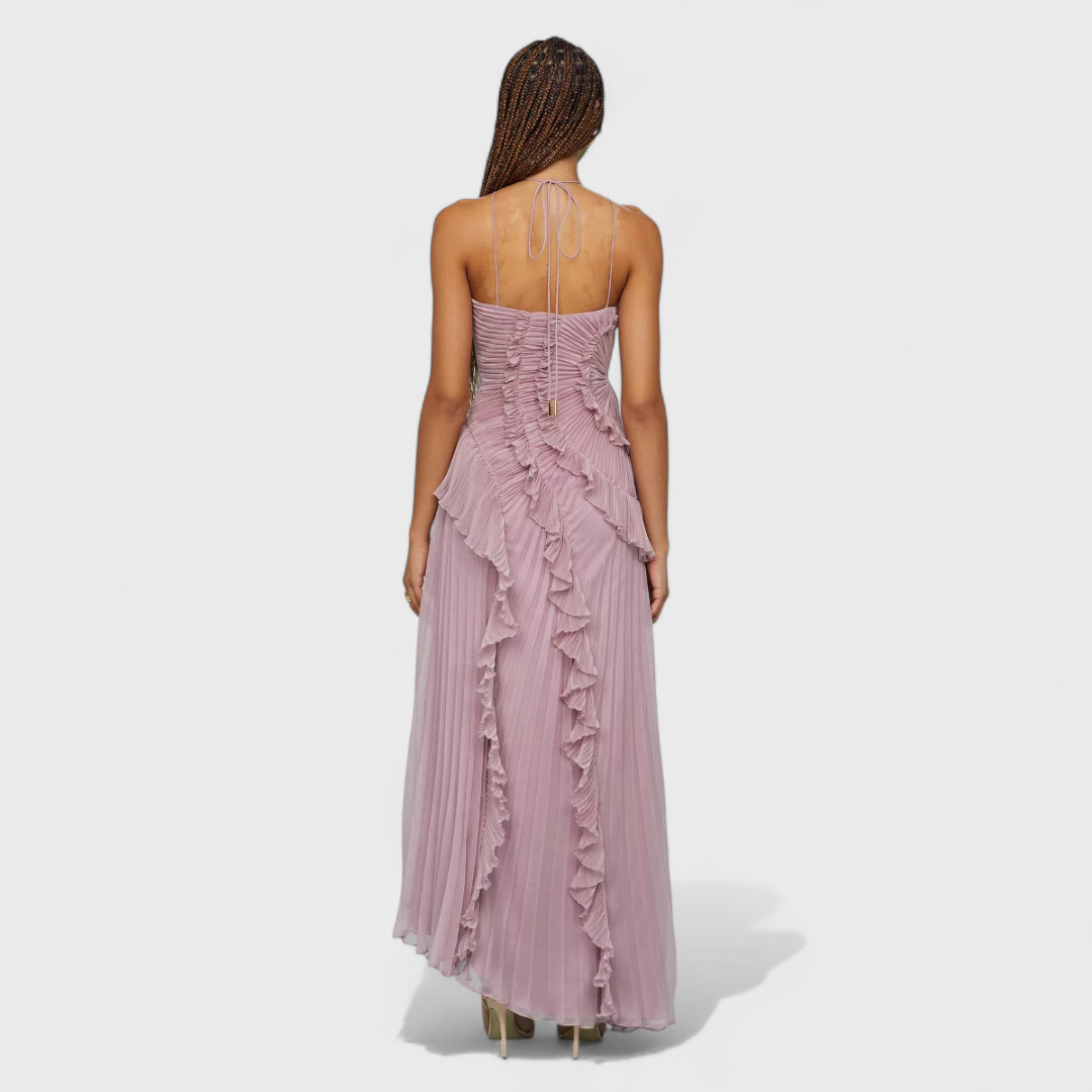 Emmeline | Kleid mit Veilchen