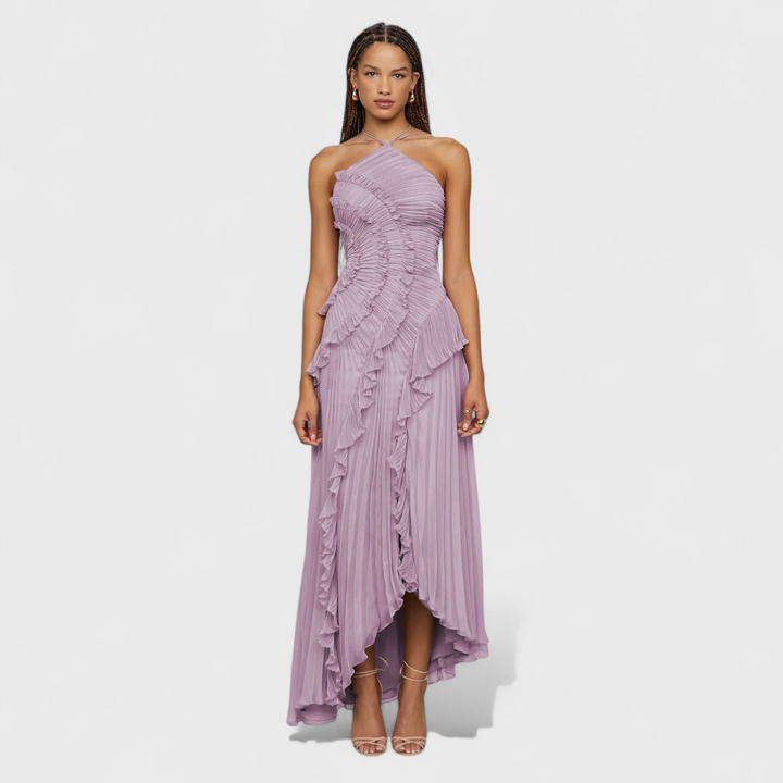 Emmeline | Kleid mit Veilchen