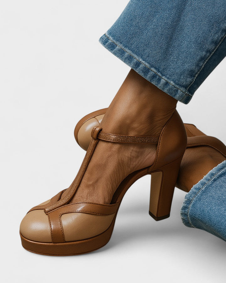 Dorte | Pumps mit T-Riemen