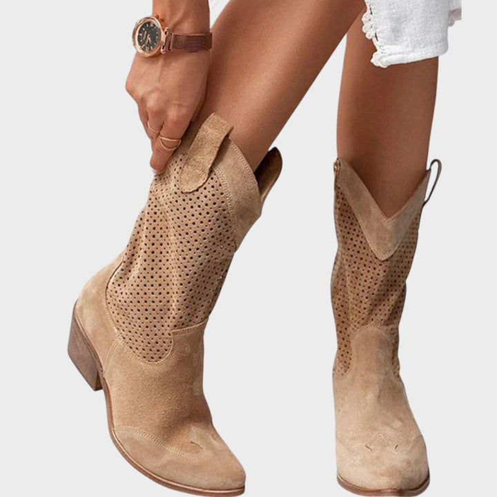 Fie | Smarte Cowboystiefel mit Reißverschluss