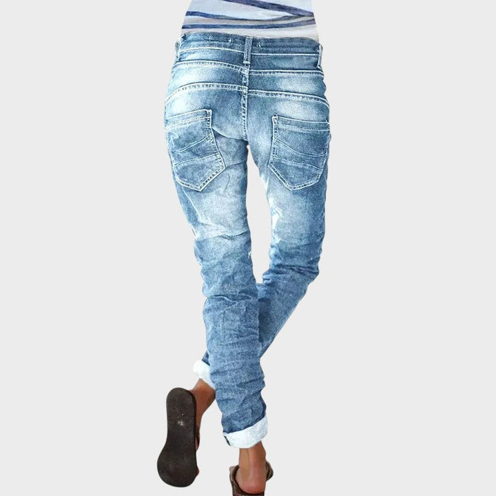 Florenz - Erweiterte Jeans aus Denim