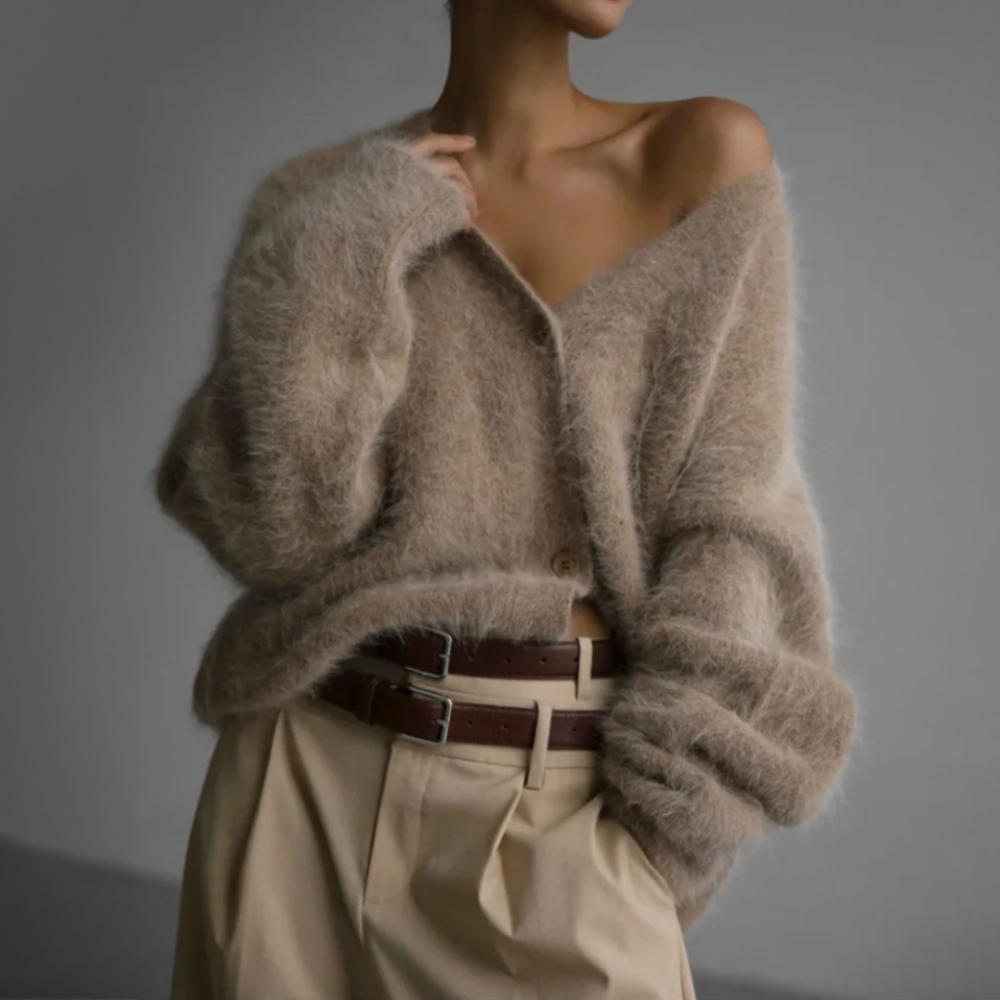 Gisela | Luxuriöse Strickjacke