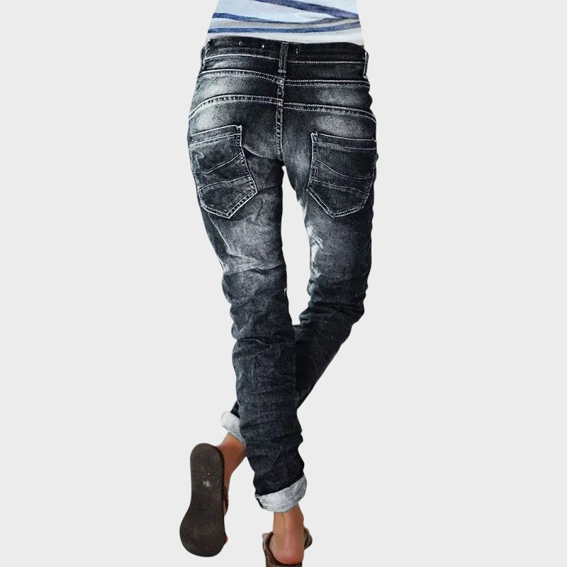 Florenz - Erweiterte Jeans aus Denim