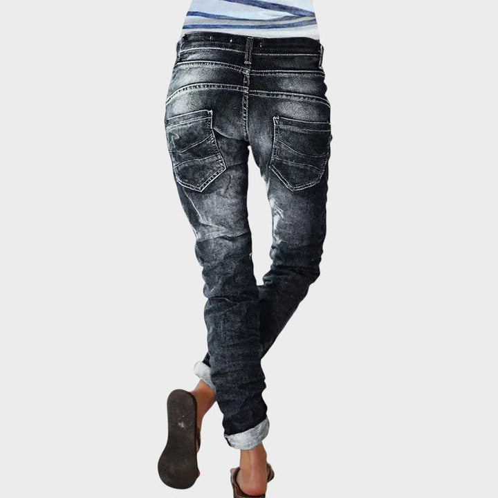 Florenz - Erweiterte Jeans aus Denim