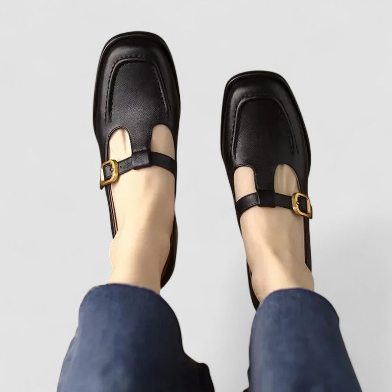 Kyrahnae | Orthopädische T-Riemchen Mary Jane Schuhe