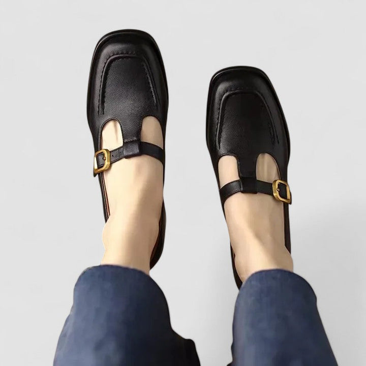 Kyrahnae | Orthopädische T-Riemchen Mary Jane Schuhe
