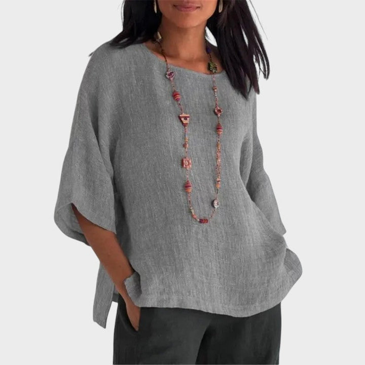 Sophia | Leichte, weiche Bluse aus Leinen