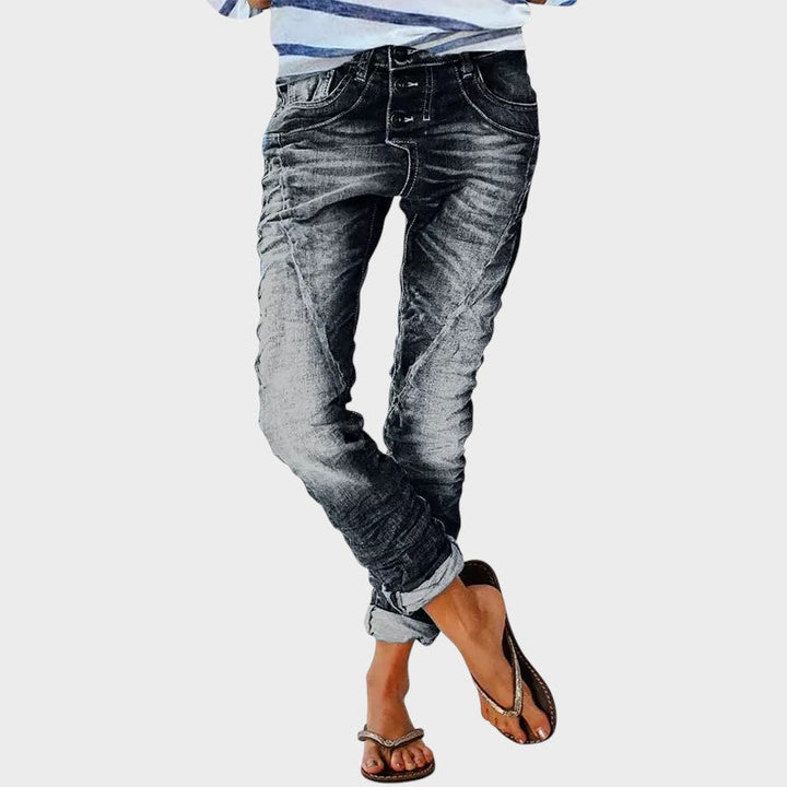 Florenz - Erweiterte Jeans aus Denim