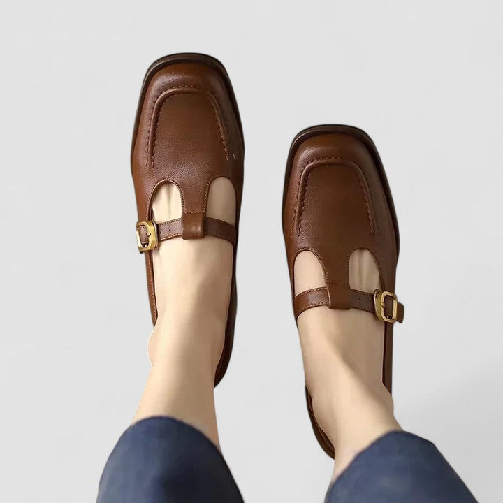 Kyrahnae | Orthopädische T-Riemchen Mary Jane Schuhe