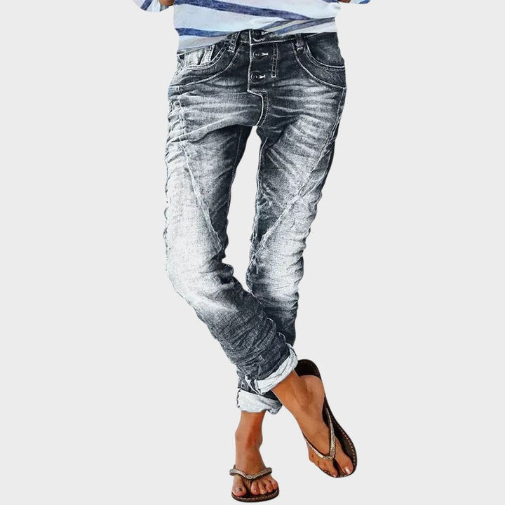 Florenz - Erweiterte Jeans aus Denim