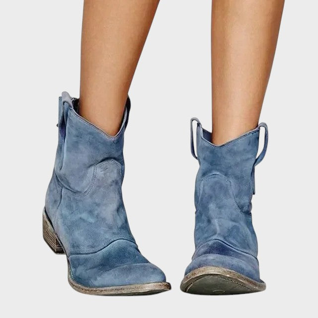 Paulina | Vintage Western Ankle Stiefel