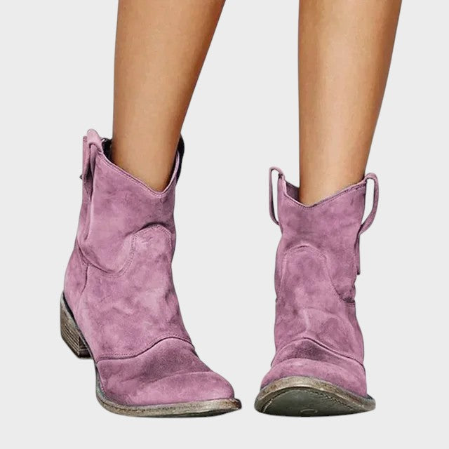 Paulina | Vintage Western Ankle Stiefel