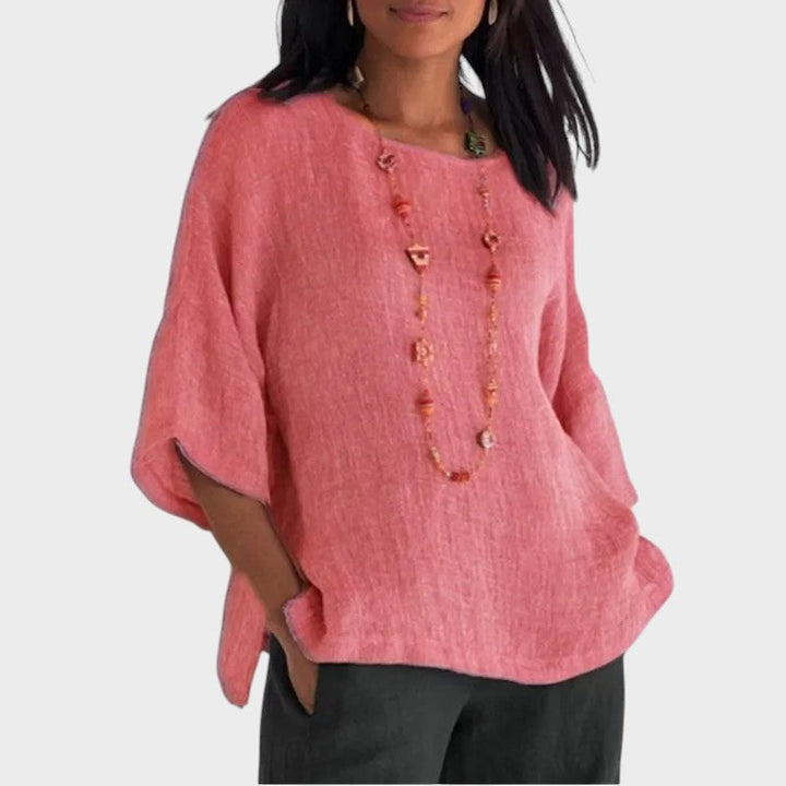 Sophia | Leichte, weiche Bluse aus Leinen