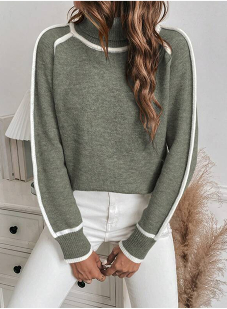 Elle | Warmer Rollkragenpullover für Frauen