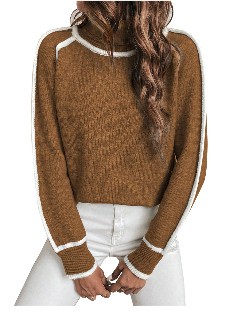 Elle | Warmer Rollkragenpullover für Frauen