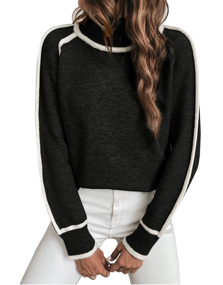 Elle | Warmer Rollkragenpullover für Frauen
